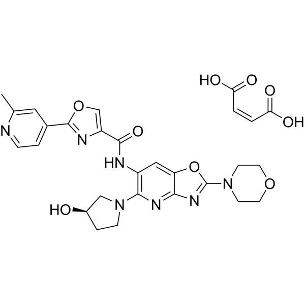 Emavusertib maleate 2376399-39-0